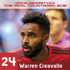 VMP Final Countdown. Number 24 – Warren Creavalle